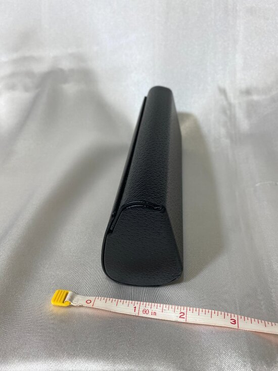 Burberry Sunglasses Eyeglasses Case Set,Black Hard Faux Leather,Logo Lining,Card